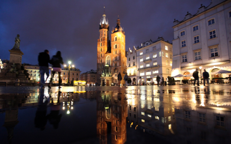 Kraków strefa parkowania, strefa zwiedzania