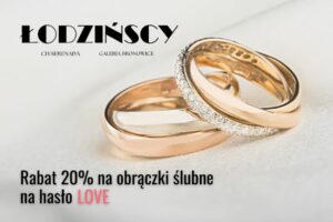 Oferta promocyjna zakupu obrączek ślubnych Łodzińscy
