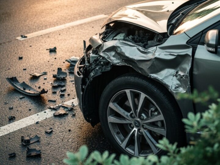 Tragedia na drodze: Trzech nastolatków zginęło w pożarze po szaleńczej jeździe pod Krakowem