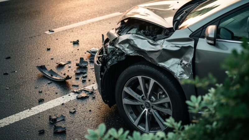 Tragedia na drodze: Trzech nastolatków zginęło w pożarze po szaleńczej jeździe pod Krakowem
