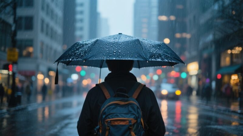 Burze i intensywne opady deszczu w Krakowie – bądźcie ostrożni!