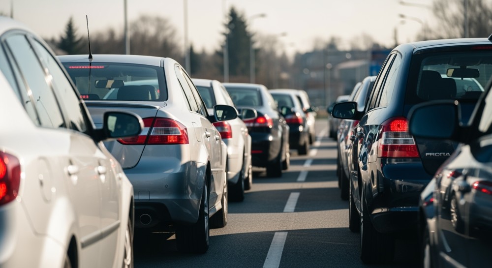 Poważny wypadek na A4: Korek w kierunku Krakowa rośnie!