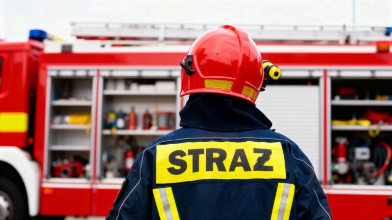 Hulajnoga na szczycie pylonu: Krakowscy strażacy w akcji ratunkowej!