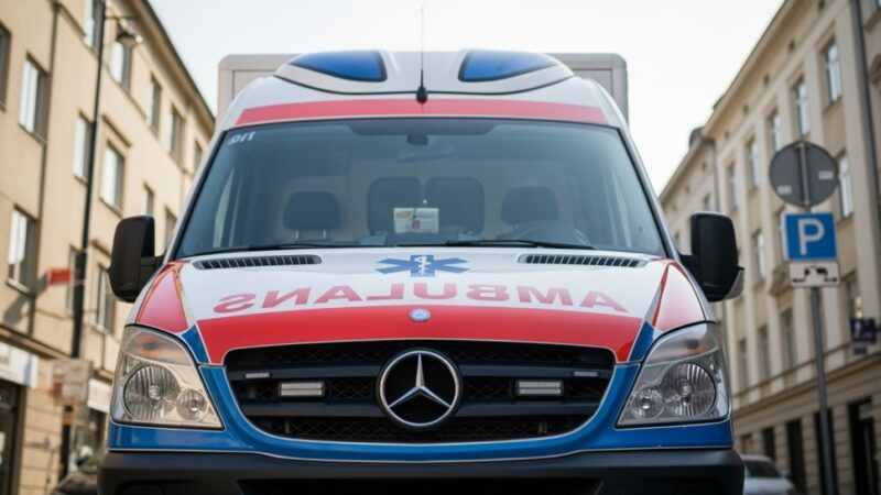 Kraków: Kotek ocalony z pułapki pod maską auta przez Straż Miejską