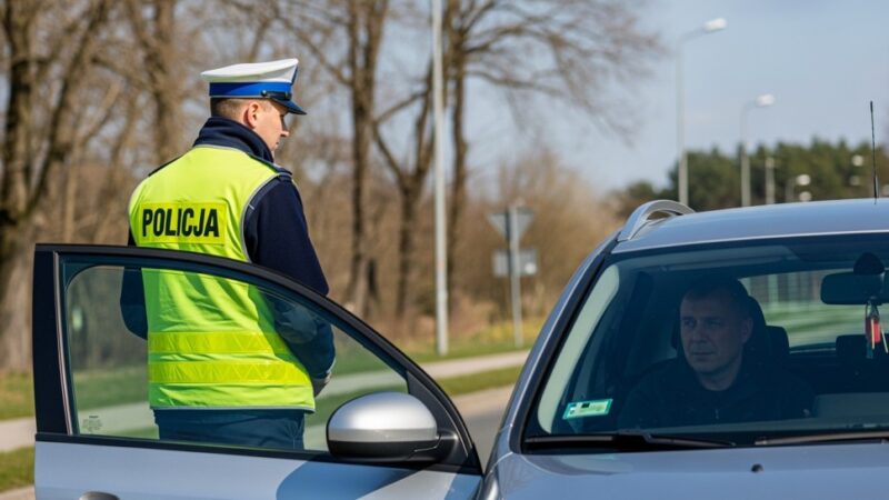 Bezpieczne Taxi: Policja w Krakowie Kontroluje Kierowców i Pojazdy