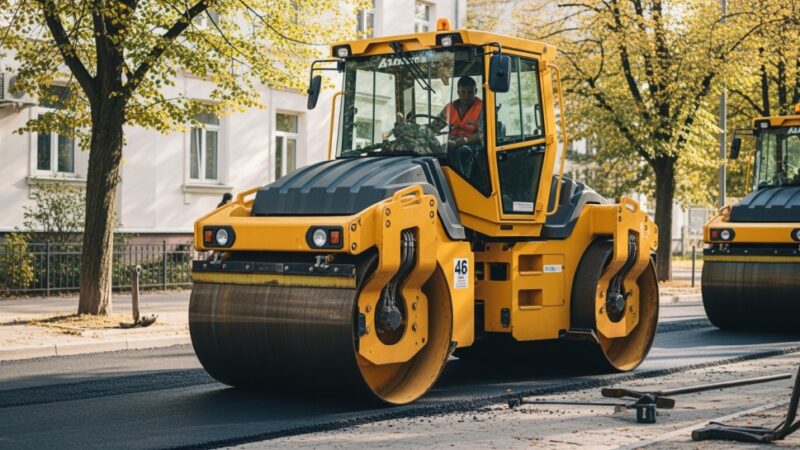 Remont drogi w Sieborowicach: Nowa nawierzchnia, ale i utrudnienia dla kierowców!