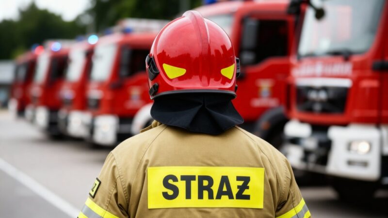 Grecja i Polska w akcji: strażacy dzielą się doświadczeniem w Krakowie