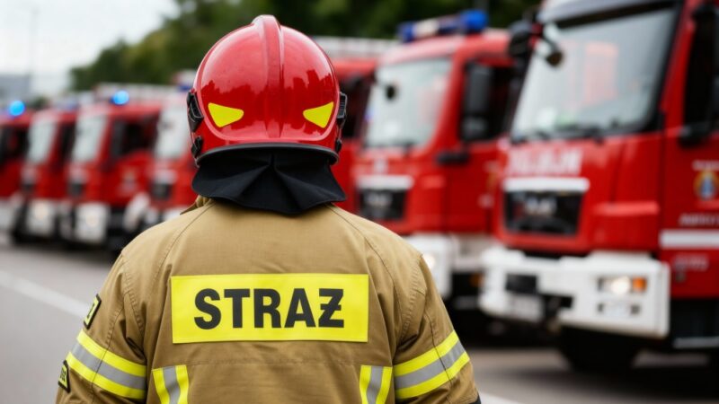 Kraków w akcji: Samorządowcy i strażacy łączą siły online