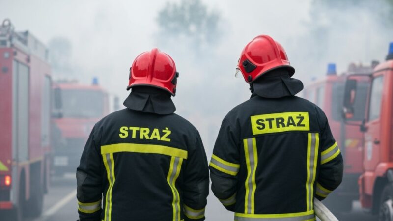 Tragiczny pożar w Chełmku: zginął 67-letni mężczyzna