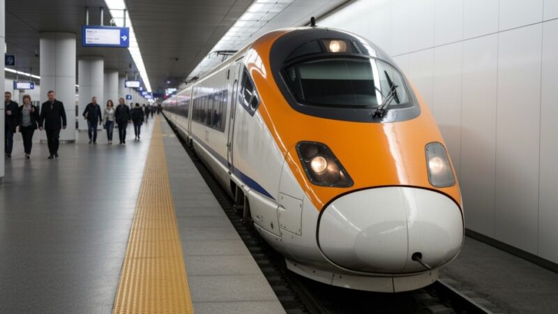 Jasnożółta lokomotywa ożywia Park Kolejowy w Krakowie!