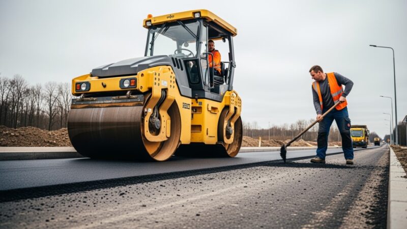 Lato na Tynieckiej: Nowy harmonogram budowy chodnika!