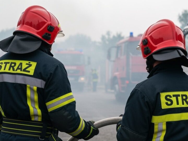 Gigantyczny pożar w Skawinie opanowany dzięki 37 zastępom straży pożarnej