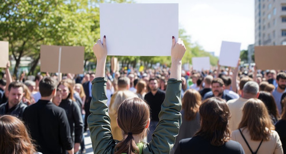 Przemarsz krakowskich uczniów finałem ogólnopolskiej kampanii „Dzieciństwo bez przemocy”