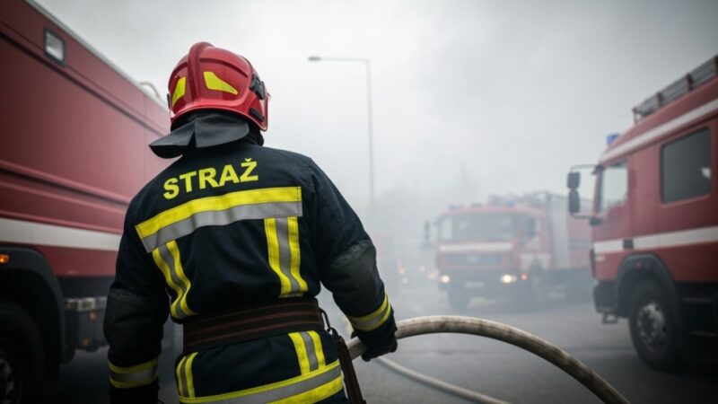 Maciejowice w szoku po tragicznym pożarze: rodzina potrzebuje wsparcia!