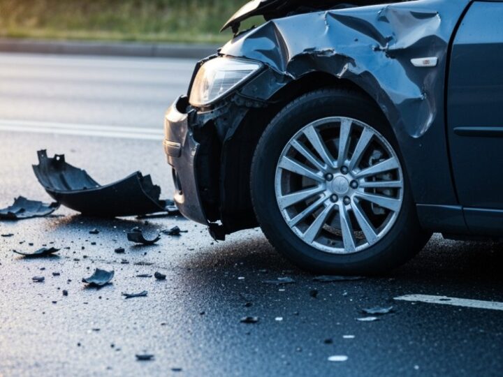 Tragiczny wypadek w Gaju: cztery osoby ranne w zderzeniu autobusu z ciężarówką