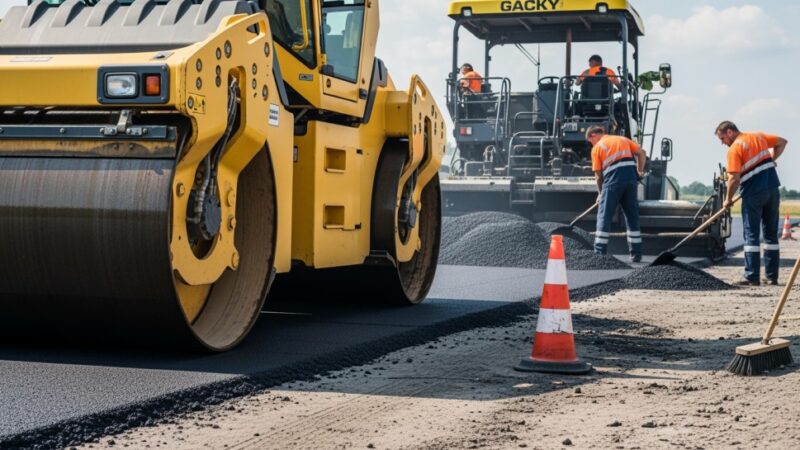 Zakończono remont drogi w Raciborsku – nowa nawierzchnia poprawi bezpieczeństwo mieszkańców