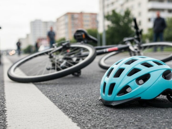 Pijany rowerzysta na drodze – 3 promile i niebezpieczne manewry!