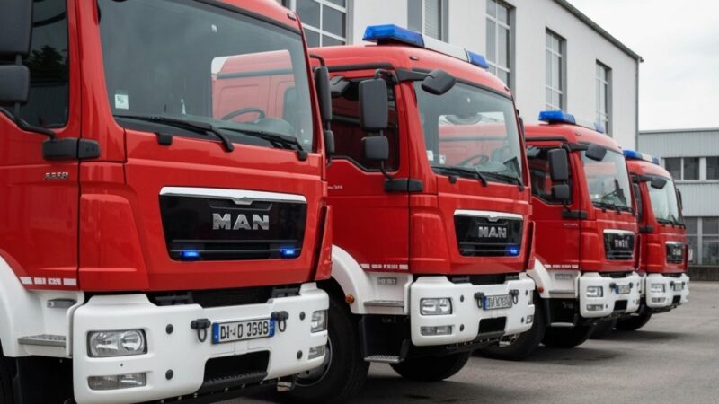 Nowy wóz strażacki w Łuczycach: Bezpieczeństwo mieszkańców na wyższym poziomie!