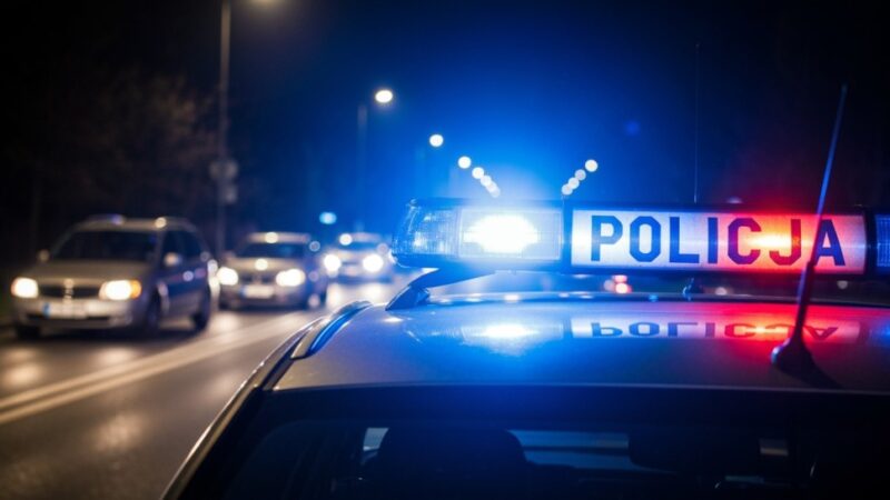 Brawurowa jazda w Zawoi: Młody kierowca w opałach