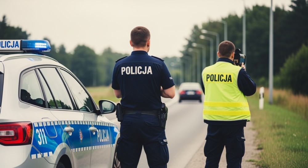 Pijany kierowca wylądował w rowie po szaleńczej jeździe