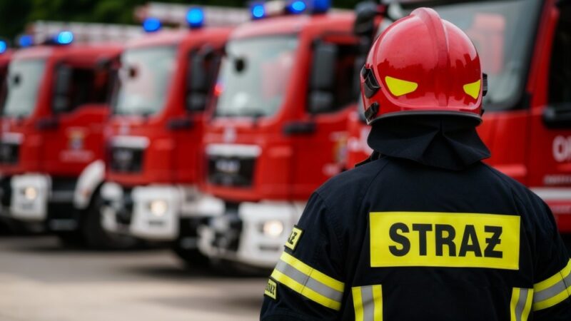 Nowoczesny wóz strażacki dla OSP Włosań – krok w stronę większego bezpieczeństwa gminy