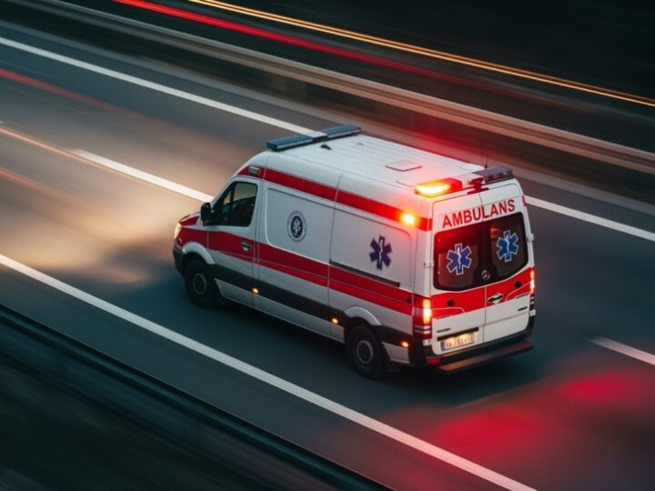 Policja ratuje nietrzeźwego mężczyznę przed wychłodzeniem w mroźną noc