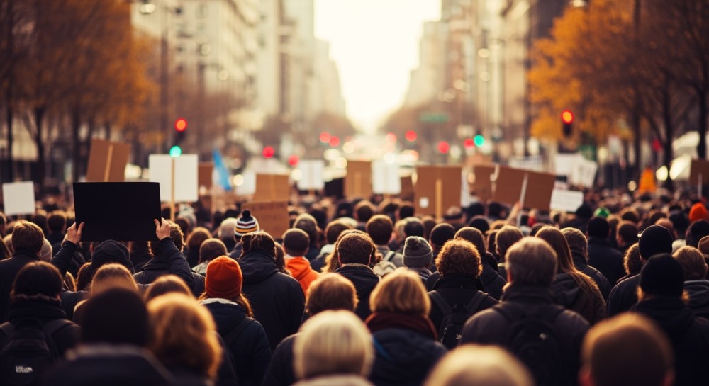 Mieszkańcy Głogoczowa protestują przeciwko kontrowersyjnej inwestycji drogowym