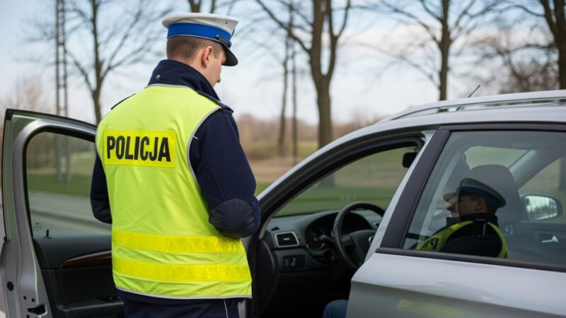 Drony w akcji: Policja zwiększa bezpieczeństwo na DK 52