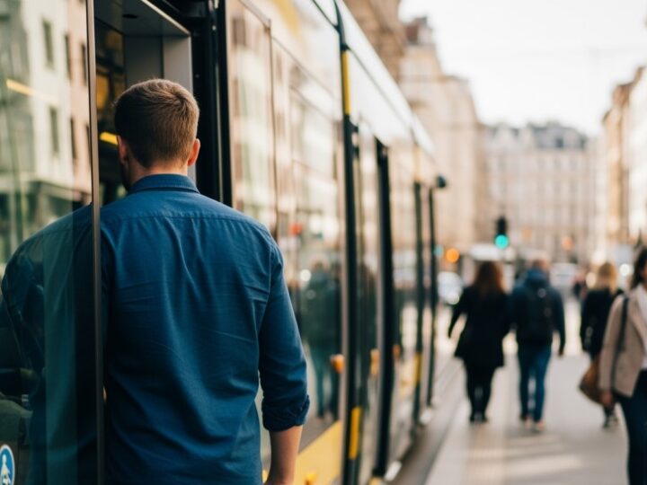 Agresywny pasażer zniszczył tramwaj w Krakowie – policja interweniuje!