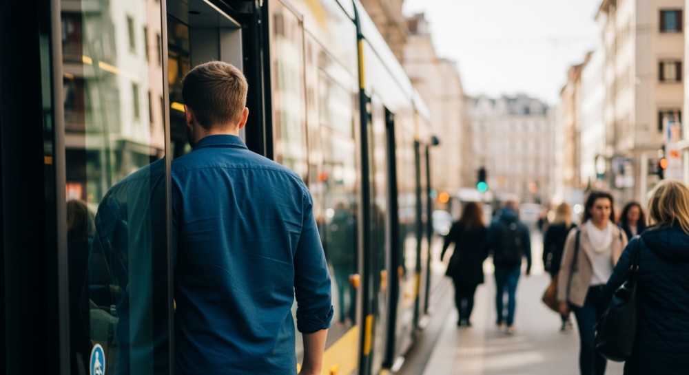 Agresywny pasażer zniszczył tramwaj w Krakowie – policja interweniuje!