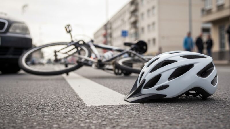 Tragiczny wypadek rowerzysty w Grodkowicach: śmierć na drodze