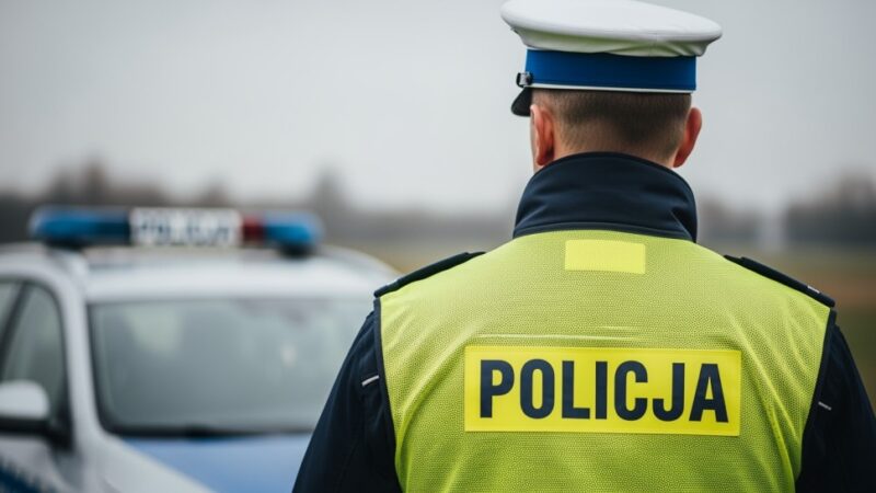 Wyprzedzanie w rowie: poszukiwany pasażer aresztowany z narkotykami