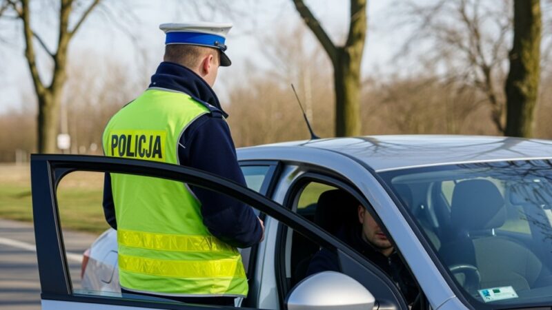 Ratownicy medyczni powstrzymali pijanego kierowcę przed ucieczką