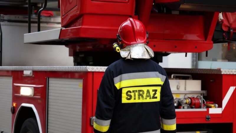 Brygadier Drzyzga kończy 27-letnią służbę w krakowskiej straży pożarnej