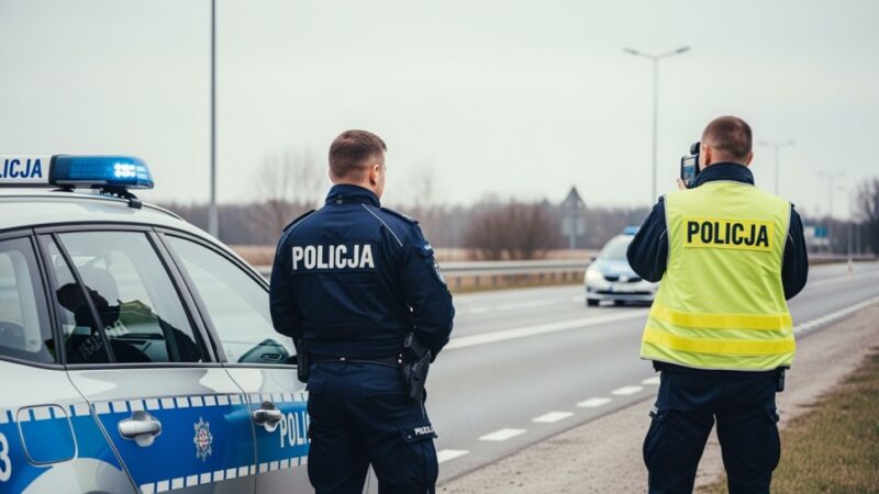 Policjanci z Małopolski doskonalą technikę jazdy dla bezpieczeństwa na drogach