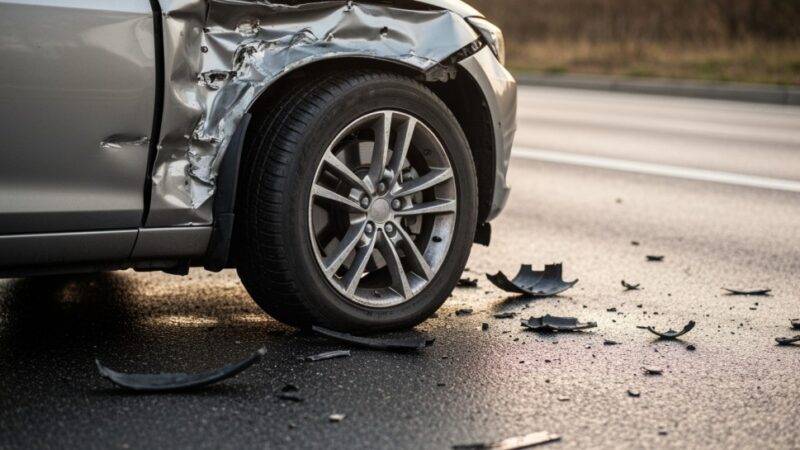 Poważny wypadek w Cholerzynie: cztery ranne, w tym dzieci