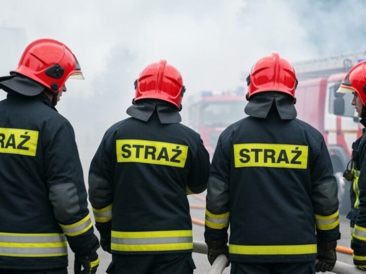 Szybka reakcja służb uratowała domy przed pożarem w Zabierzowie