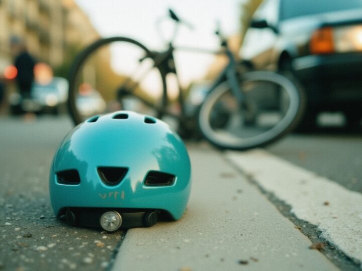 Młodzi rowerzyści uczą się, jak bezpiecznie poruszać się po drogach