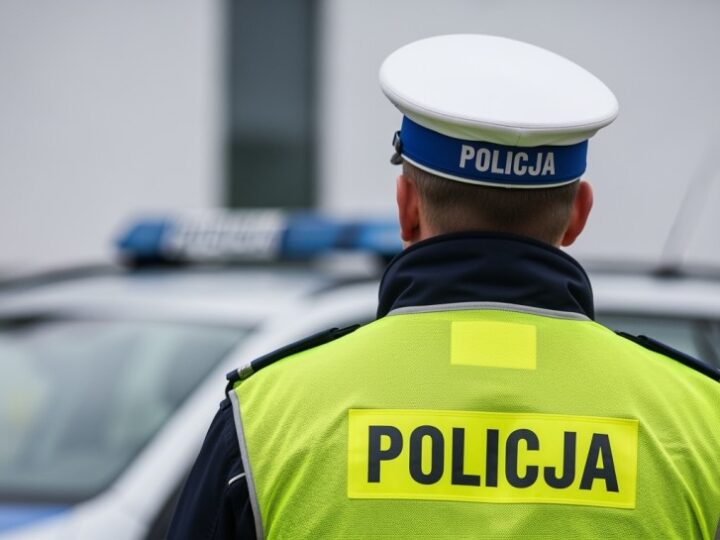 Motocyklista z mandatem i utratą prawa jazdy za przekroczenie prędkości w Chełmku