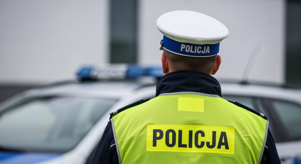 Motocyklista z mandatem i utratą prawa jazdy za przekroczenie prędkości w Chełmku