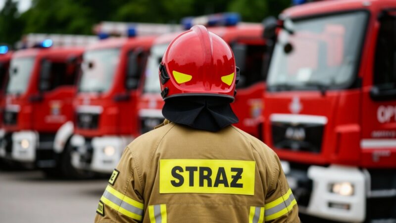 Nowe kierownictwo w krakowskiej straży pożarnej: Jakub Matras na czołowej pozycji