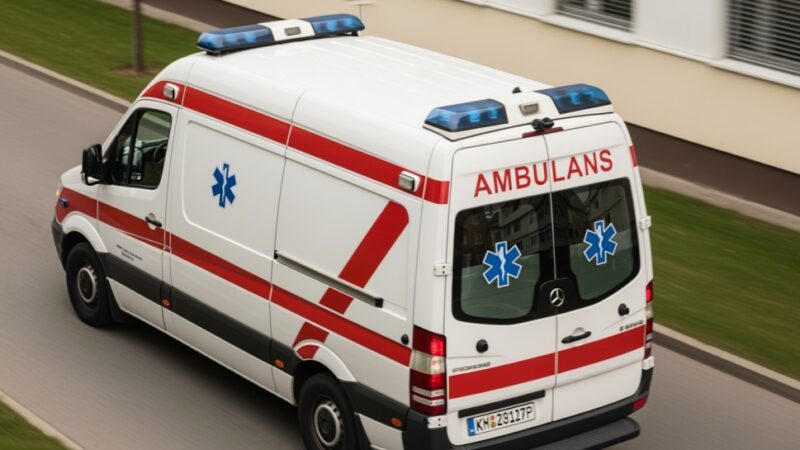 Zimowa noc, ratunek dla 90-latki w sercu Krakowa