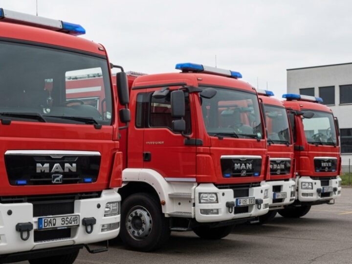 Syreny dla Pamięci: Wspólne Uczczenie Zmarłego Naczelnika OSP Trąbki