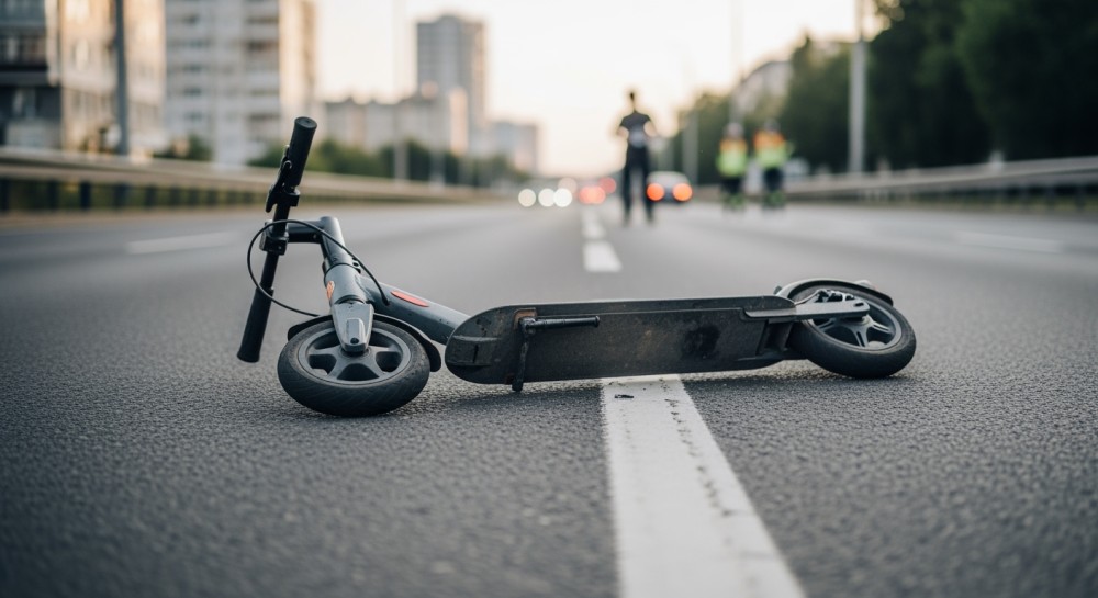 Hulajnoga pod wpływem: Mandat za jazdę po alkoholu w Wadowicach