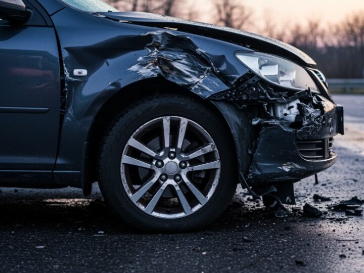 Tragedia w Biskupicach: Kierowca ginie w wypadku drogowym