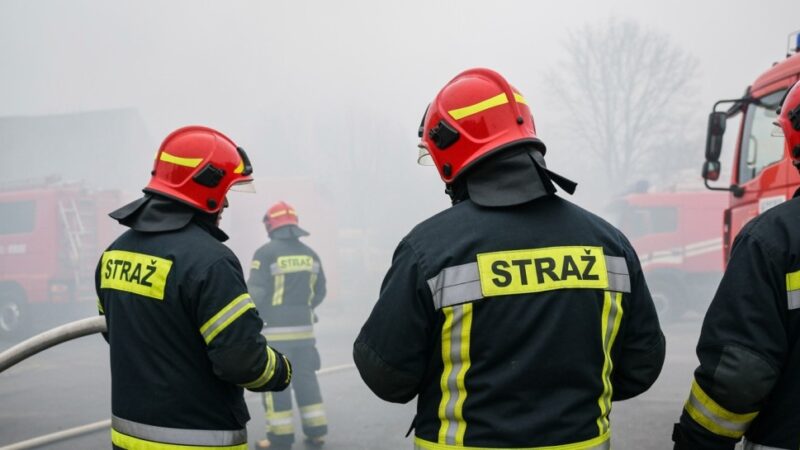 Celowe podpalenie w Ochotnicy Dolnej: 22-latek aresztowany!