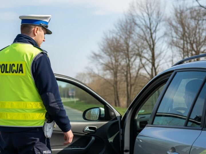Krakowska policja kontroluje motocyklistów na początku sezonu motocyklowego
