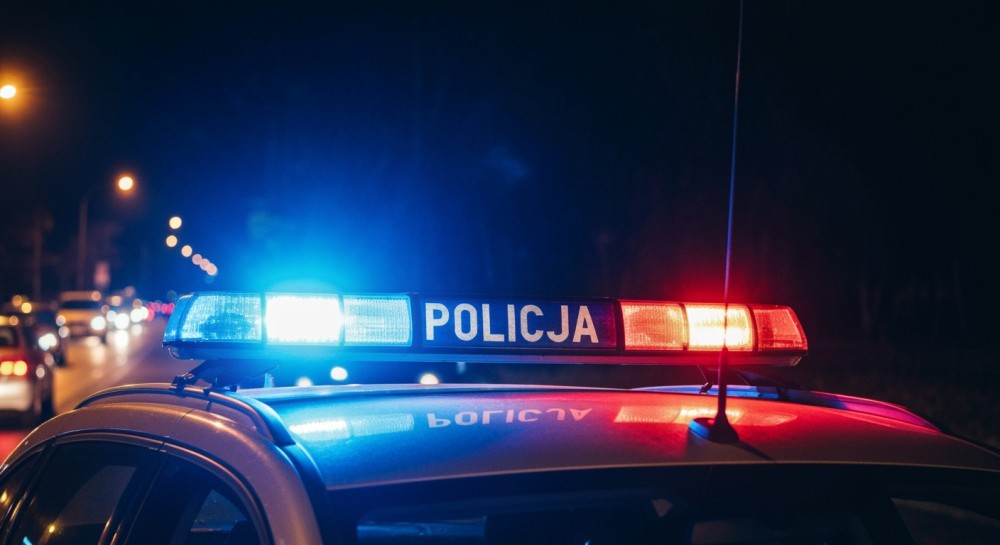 Dramatyczny pościg w Białym Dunajcu: poszukiwany zatrzymany po kolizji z policją