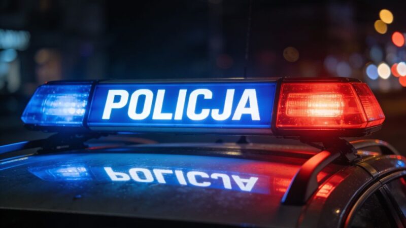 Policja błyskawicznie zatrzymuje sprawcę niepokojącego incydentu przy szkole w Chrzanowie