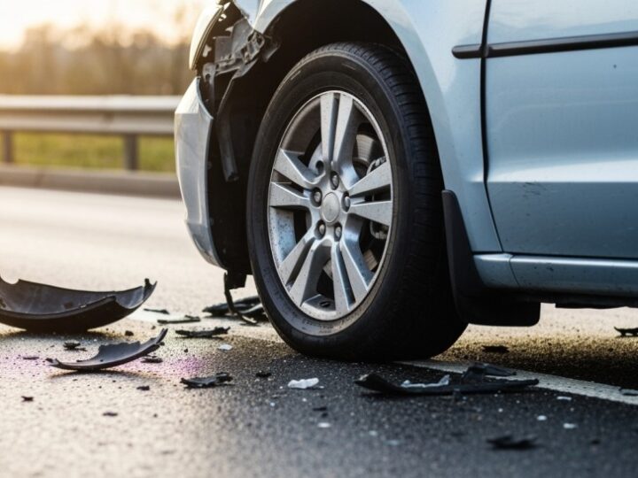 Nastolatek bez prawa jazdy w poważnym wypadku drogowym w Oświęcimiu